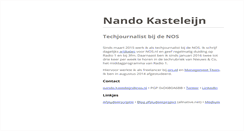 Desktop Screenshot of nandokasteleijn.nl