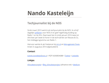 Tablet Screenshot of nandokasteleijn.nl